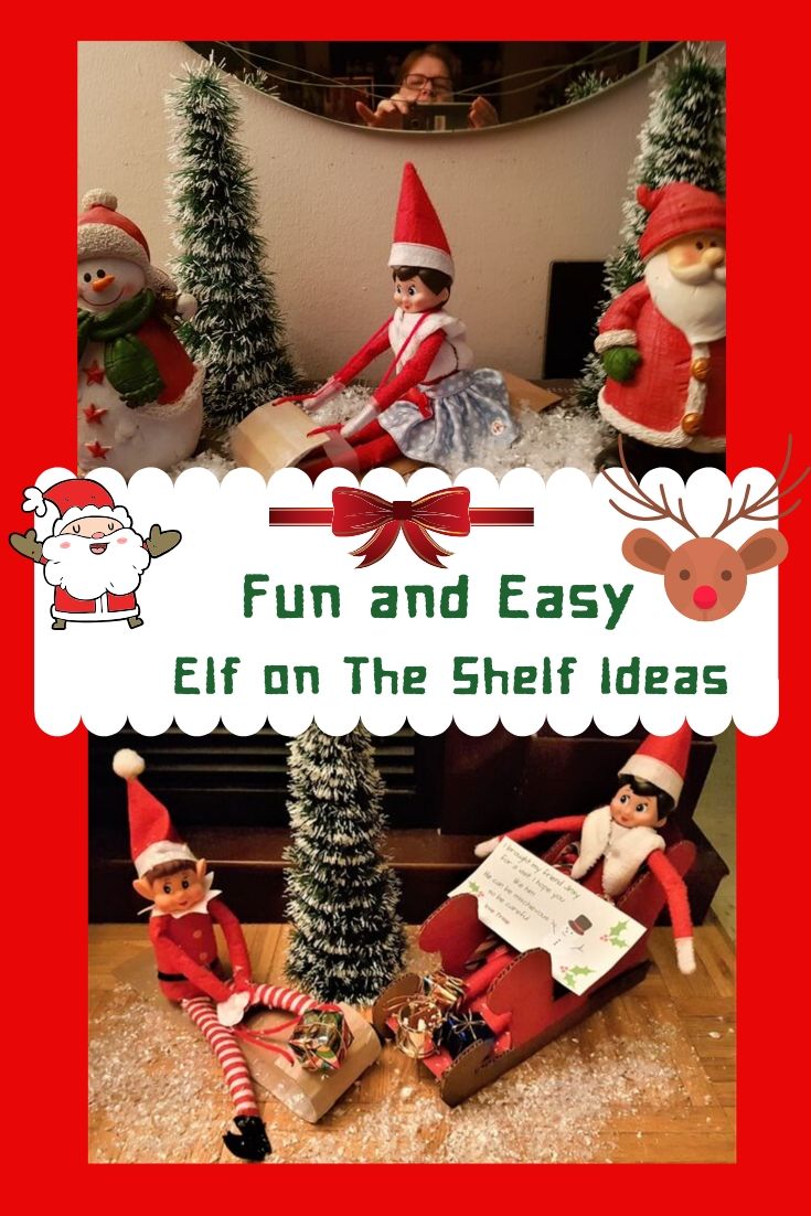 Fun and Easy Elf on The Shelf Ideas